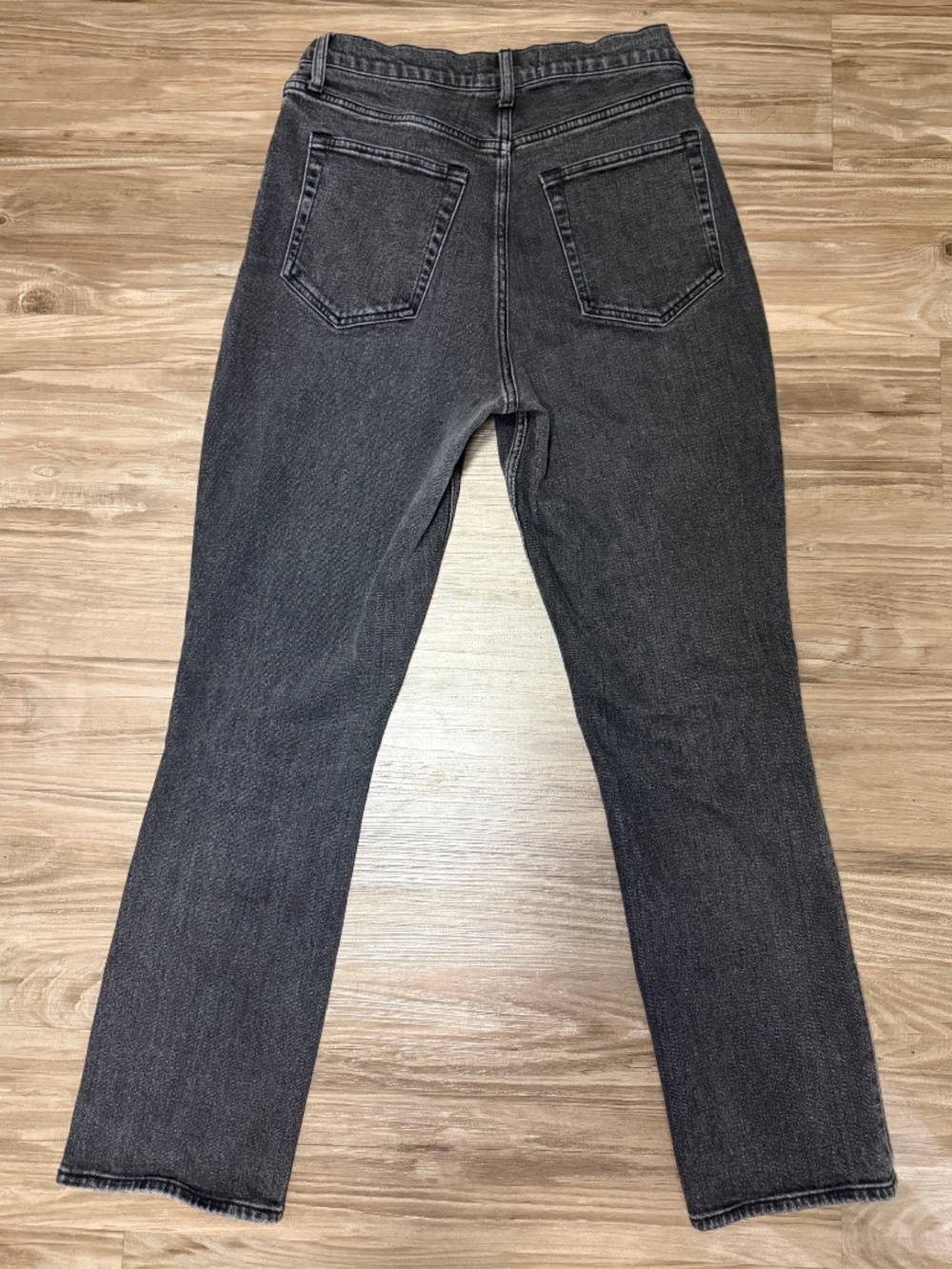 Abercrombie Curve Love 90s Slim Straight Jeans 28 Ultra High Rise ♡ Black Wash - Picture 5 of 11